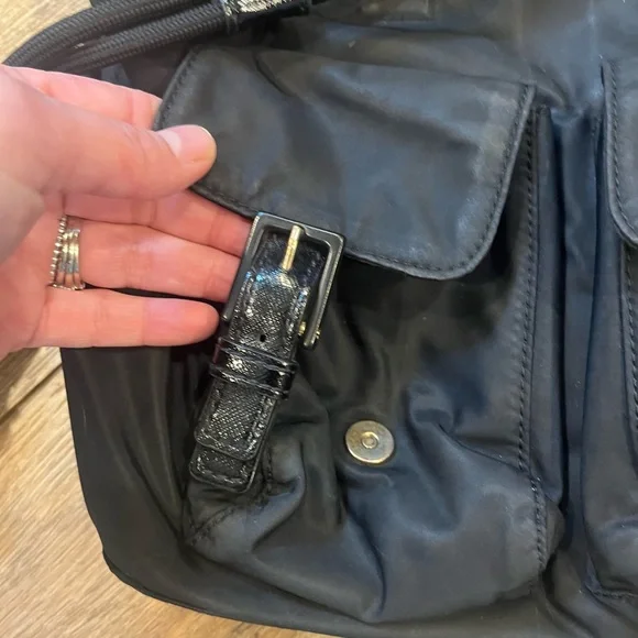 Tory Burch black nylon backpack - Picture 5 of 9